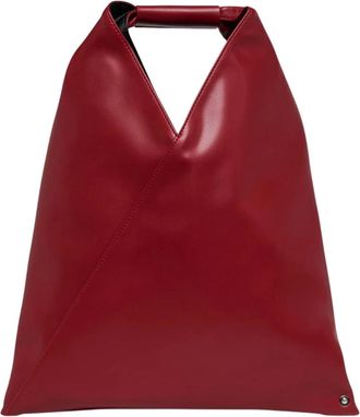Maison Margiela Tassen, Dames, Rood, ONE Size, Kleine Japanse Tas