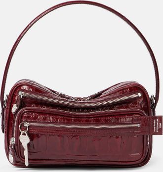 Acne Studios Borsa a spalla Camero in pelle stampata