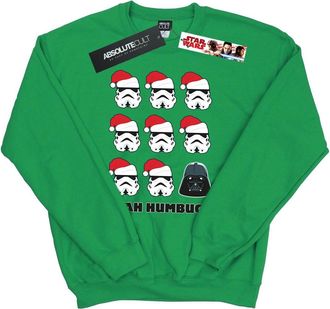 Star Wars Heren Kerstmis Humbug Sweatshirt (Iers Groen)