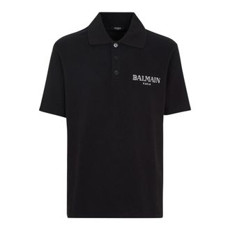 Balmain Hombre, Camisetas, Negro, Talla: XL