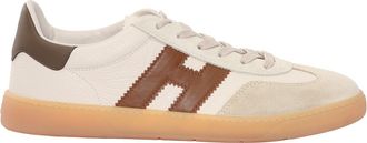 Hogan Cool Smooth Suede Panel Sneakers