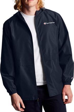 Champion Mens Full Zip Jacket, Black, XXL