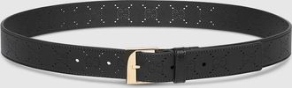 Gucci Belt With Squared Buckle, Leather