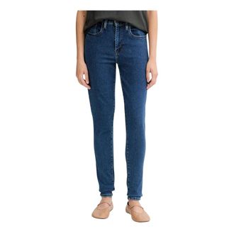 Levi's Dames, Jeans, Blauw, Maat: W26 L30 Denim
