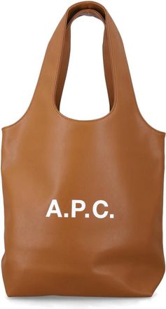 A.P.C. A.p.c., Tassen, unisex, Bruin, ONE Size, Polyester, Ninon Small Tote