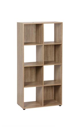 Regalos Miguel Estanter&iacute;as - Estanter&iacute;a Toko 8 Compartimentos - Madera Natural