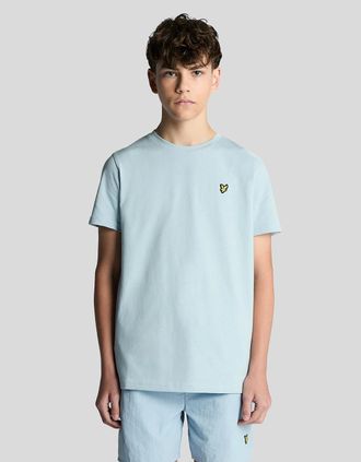 Lyle & Scott Lyle And Scott Mens Cotton Crew Neck T-Shirt - Blue - Size: 10/11 y