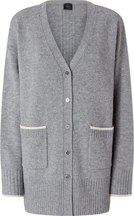 Pinko Pinko, Truien & Vesten, Dames, Grijs, M, Wol, Tasmania Cardigan