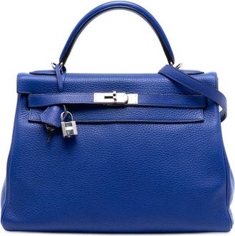 Herm&egrave;s Pre-owned Hermes Clemence Kelly II Retourne 32 Ladies RH2OUEO13XJU5PE0