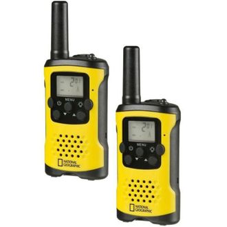 Bresser Walkie-Talkie per bambini - National Geographic - a lunga distanza (fino a 6 km) e funzione vivavoce