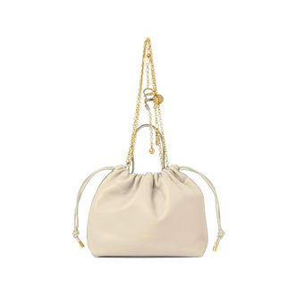 Chlo&eacute; Chain Drawstring Bucket Bag