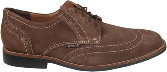 Mephisto Stijlvolle Heren Veterschoenen - Heren - Veterschoenen - Bruin - 40 EU - Su&egrave;de - Schoenen