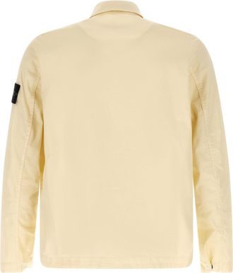 Stone Island Mens Beige Cotton Blouse
