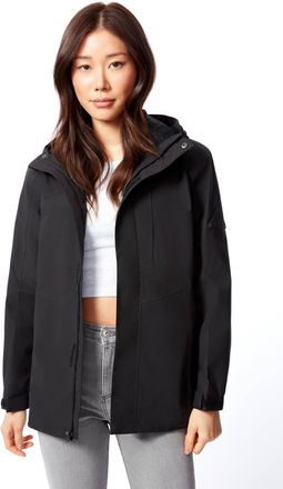 Alpine North TAHSIS WOMENS WATERPROOF RAIN JACKET, BLACK