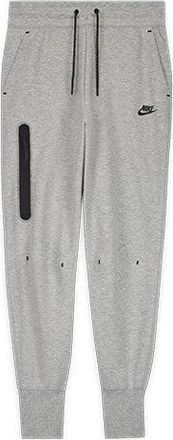 Nike (WMNS) Nike Sportswear Tech Fleece Zipper Slim Fit Bundle Feet Sports Pants/Trousers/Joggers Dark Grey CW4293-063
