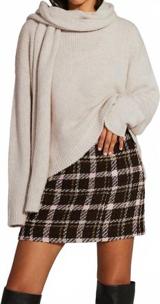 Favorite Daughter Jamie Cashmere Blend Sweater In Grey