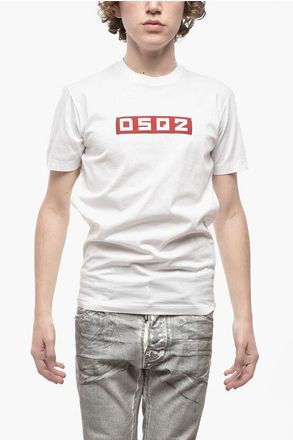 Dsquared2 Crewneck T-Shirt DSQ2 with Front Print size Xxl
