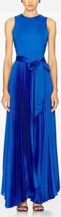 Alice & Olivia Chara maxi dress - Blue