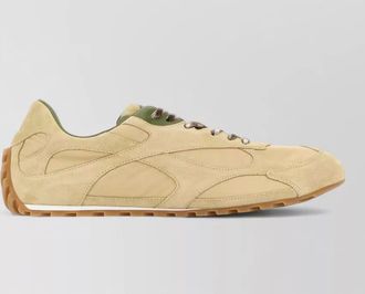 Bottega Veneta orbit suede fabric low top sneakers