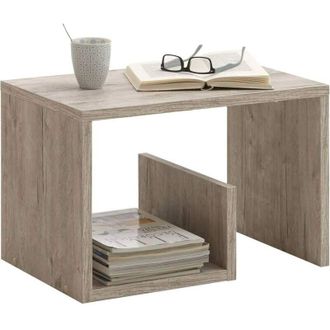 FMD 13Casa, Stark, Tavolino, Marrone, 59 x 36 x 38 cm