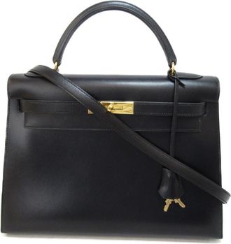 Herm&egrave;s Herm&egrave;s Black Kelly 32
