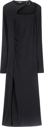 Dondup Mujer, Vestidos, Negro, Talla: S