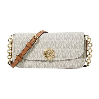 Michael Kors Cross Body Bags, female, Beige, Size: ONE SIZE Nolita Crossbody Bag