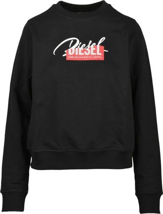 Diesel Donna, Felpe, Nero, XL, new