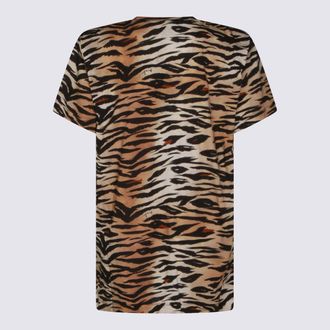 Pinko Womens Dresses Animalier _100 % Co
