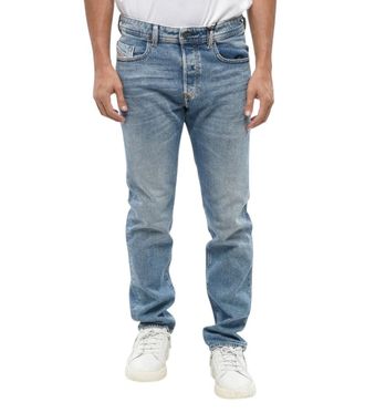 Diesel Blue Slim Mid Rise Jeans