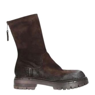 Elena Iachi Tronchetto Suede - Shoes - Mujer - Marr&oacute;n - 37 EU