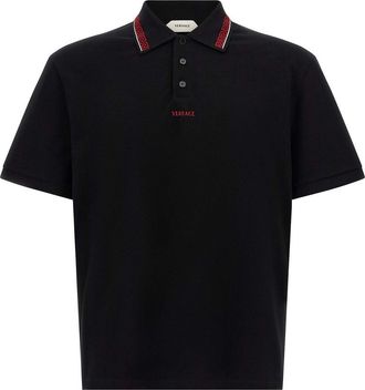 Versace greca polo shirt