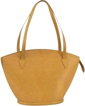 Louis Vuitton Pre-owned Shoulder Bags, female, Yellow, Size: ONE SIZE Pre-owned Vintage Epi Shoulder Bag