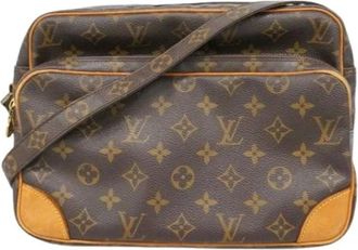 Louis Vuitton Pre-owned Cross Body Bags, female, Brown, Size: ONE SIZE Pre-owned Vintage Shoulder Bag