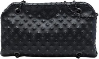 Bottega Veneta Pre-owned Duo Schoudertas - Dames - Vintage Schoudertas - Zwart - ONE Size - Leer - Vintage