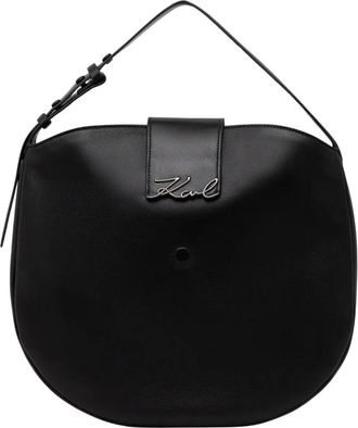 Karl Lagerfeld K/Signature Tote - Dames - Handtassen - Zwart - ONE Size - Tassen