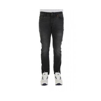 HUGO BOSS Heren, Jeans, Zwart, Maat: W31 Katoen