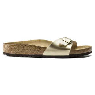 Birkenstock Madrid Birko-Flor Sandalen - Dames - Sandalen - Geel - 40 EU - Schoenen