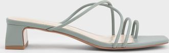 Charles & Keith Meadow Strappy Toe Ring Sandals