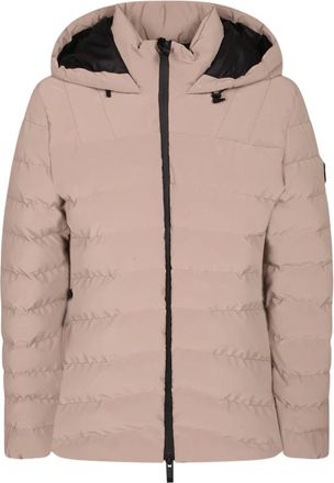 Moncler Jassen, Dames, Beige, XS, Donsjack