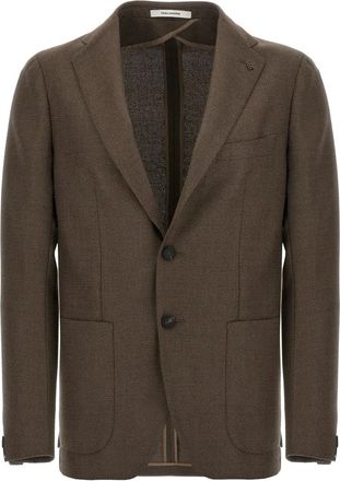 Tagliatore Heren, Jassen, Bruin, Maat: 2XL Wol