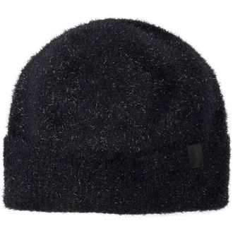 AllSaints Metallic Eyelash Knit Beanie in Black at Nordstrom Rack