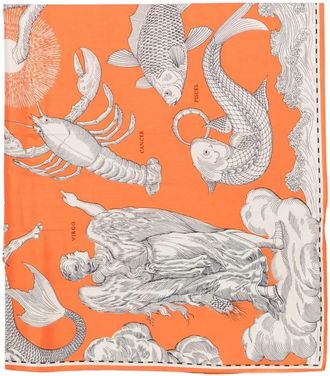 Inou&iuml; Editions Square Scarf Astrologie