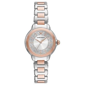 Armani Quartz Silver Dial Ladies Watch AR11643