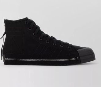 Yohji Yamamoto canvas hi-top sneakers