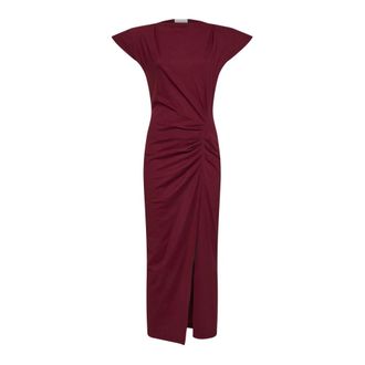Isabel Marant Midi Kleedjes - Dames - Casual kleedjes - Rood - S - Kleedjes