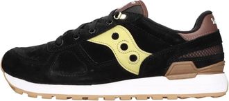 Saucony Shadow Original - Heren - Hardloopschoenen - Zwart - 46 EU - Leer - Fitness