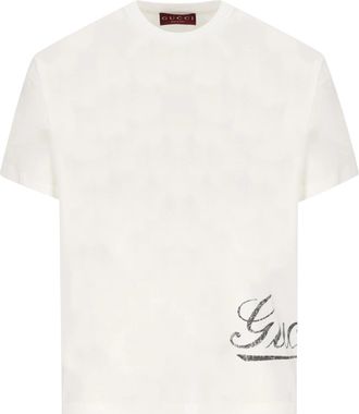 Gucci Cotton Jersey T-Shirt White 856477-XJHQM-9066
