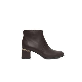 Cerruti Burgundy Cowhide Women Womens Boot