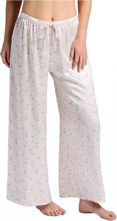 Pj Harlow Mya Crop Pants In Cloudy Pearl